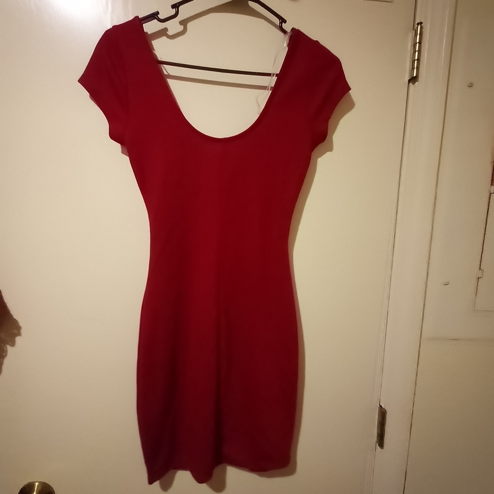 Red dress